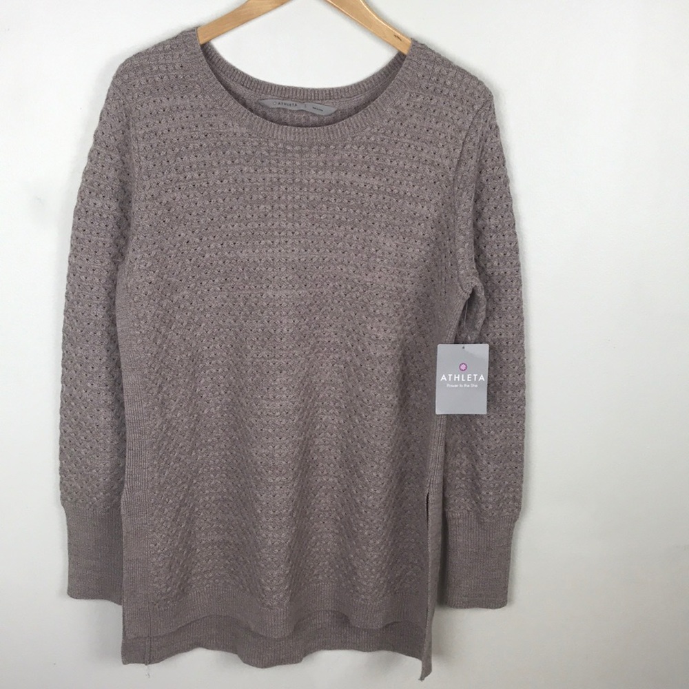 Athleta Honeycomb Sweater Tunic SOLD OUT! NWT
